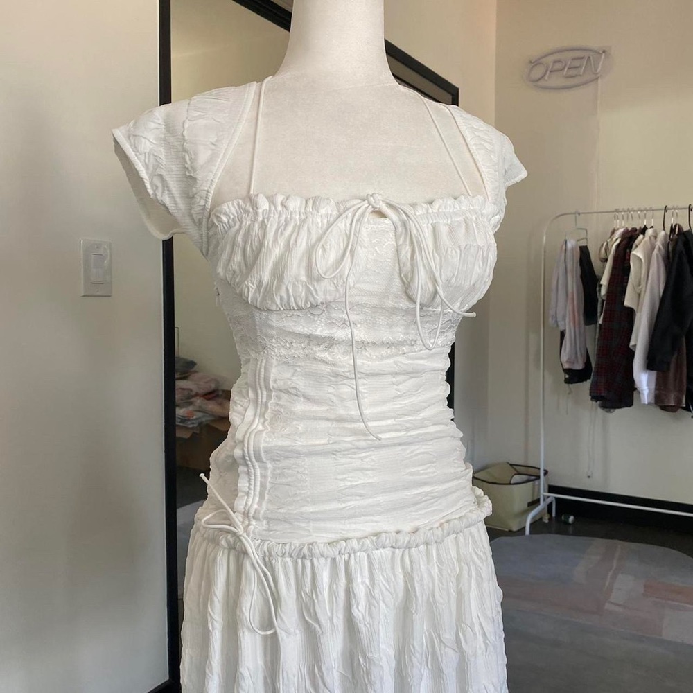 Runched Bodycon Mini Dress